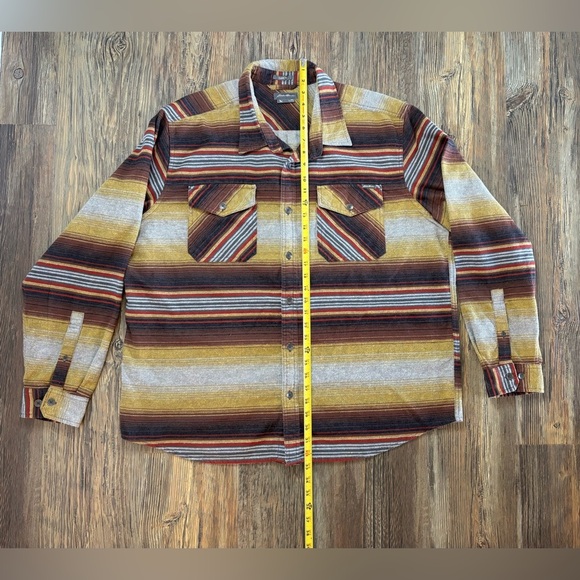 Eddie Bauer Flannel Shirt Mens 2XL Classic Fit Button Up Heavyweight Multicolor - Picture 3 of 12